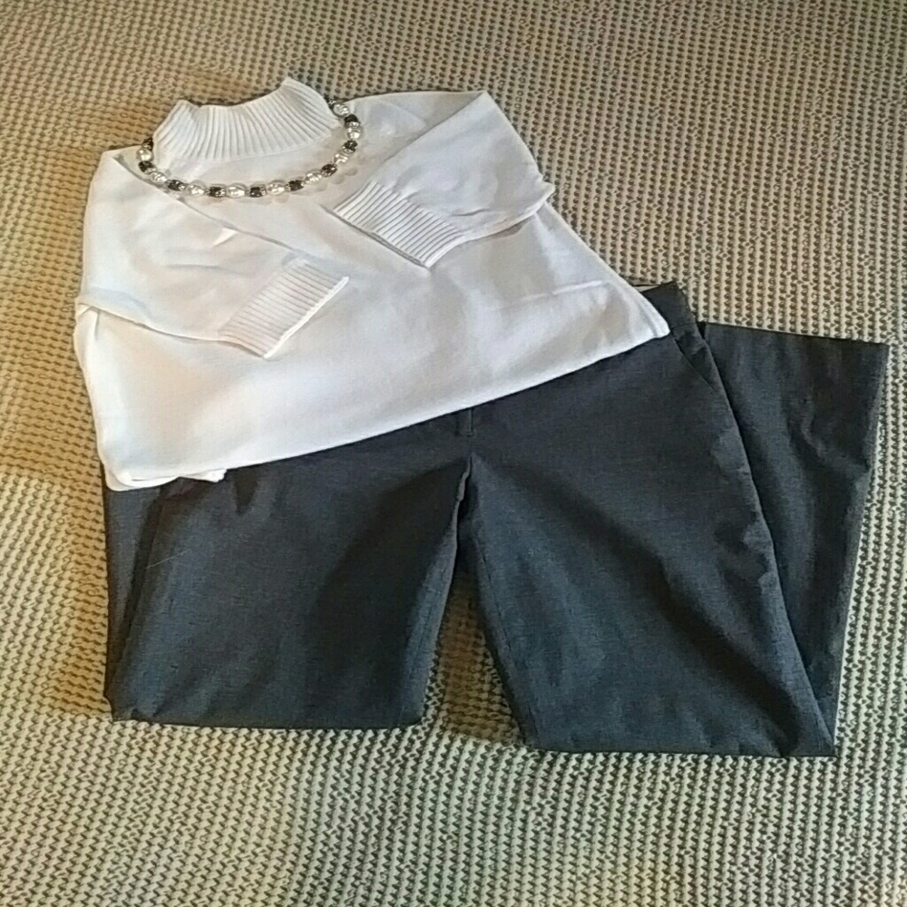 Dark gray pants